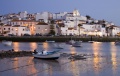 Small town of Ferragudo in the south of Portugal